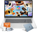 HP 17.3' Touchscreen Laptop, Windows 11 Pro, Intel 12-Core Ultra 7 255U(up to 5.2 GHz), 17 inch HD+ Anti-Glare Touch Screen, 32GB DDR5, 1TB SSD, Copilot Key, Backlit KB, Bluetooth 5.4, w/Accessories