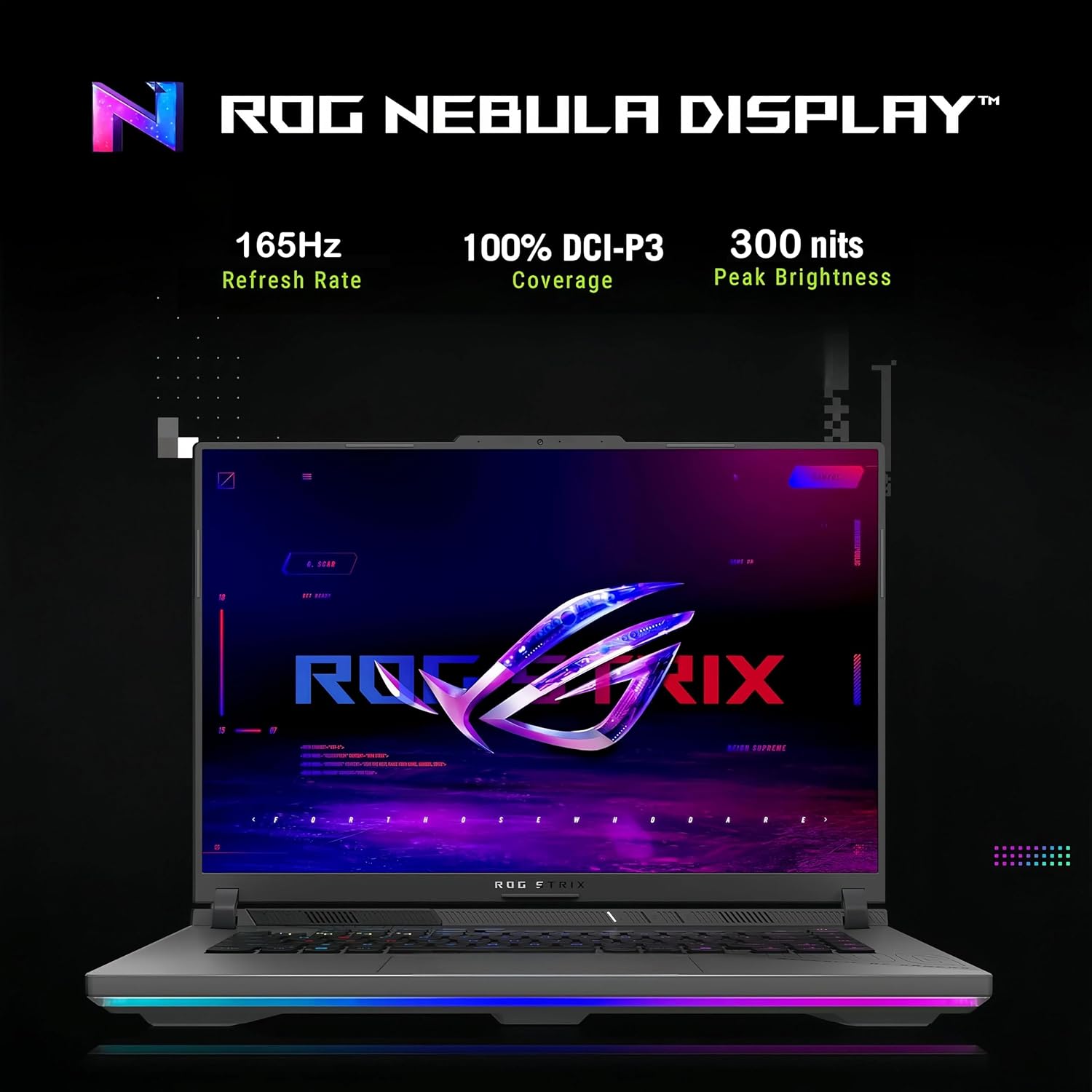 ASUS 2025 ROG Strix G16 Gaming Laptop, 16' FHD 165Hz Display, 16-Core AMD Ryzen 9 8940HX, RTX 5070 Ti (TGP 140W), MUX Switch, Window 11, w/HDMI (32GB RAM | 2TB PCIe SSD)