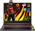 acer Nitro V 16 AI Gaming Laptop 16' WUXGA IPS 180Hz AMD Zen 4 Octa-Core Ryzen 7 260 64GB RAM 2TB SSD GeForce RTX 5050 (Up to 421 AI Tops) Backlit Wi-Fi6E Win11Pro w/ICP Hub