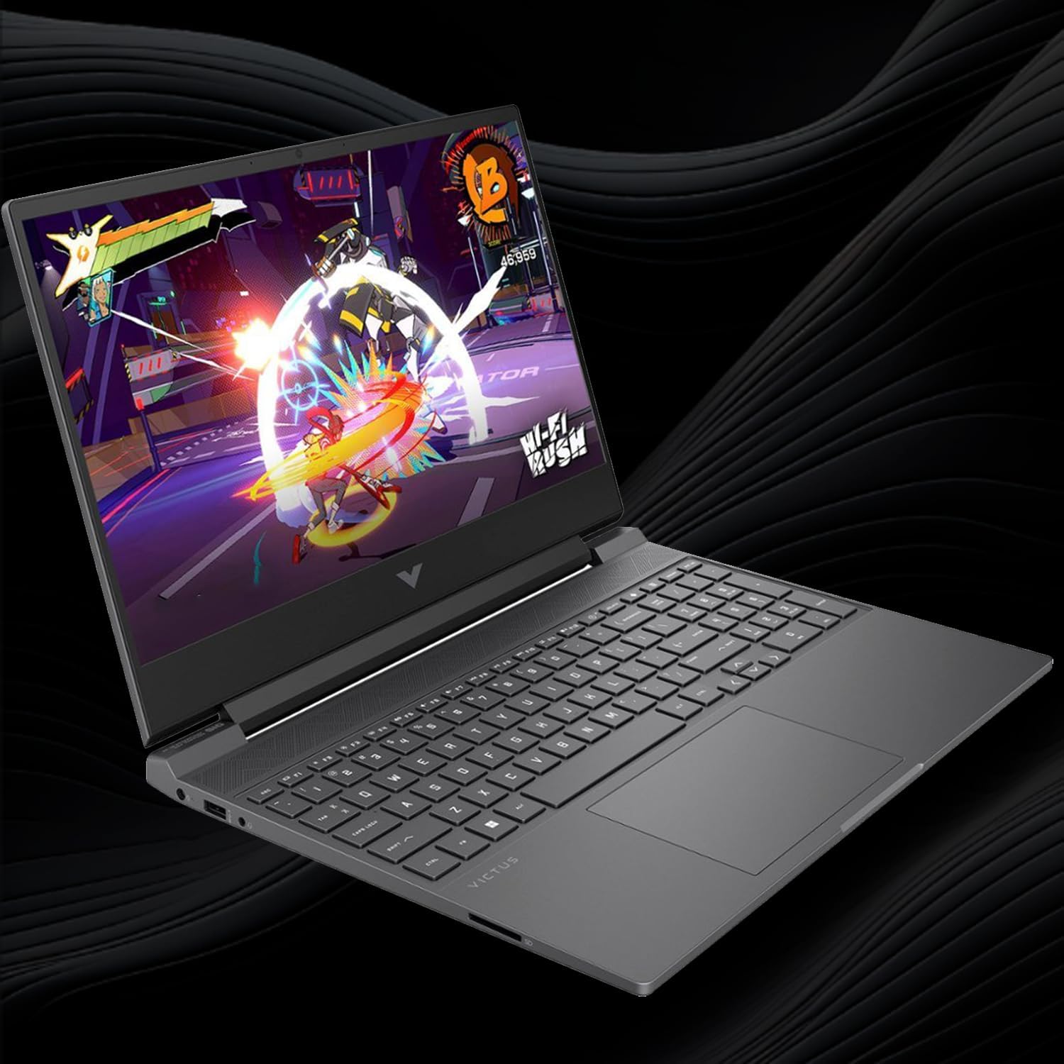 HP Victus 15.6 Ryzen 5 Premium Gaming Laptop, 15.6 FHD 144Hz, Ryzen 5 7535HS (Beats Intel i5-13420H), AMD Radeon RX 6550M (Beats Nvidia GeForce RTX 3050), 32GB DDR5 RAM, 1TB SSD, Backlit KB, W11 Pro