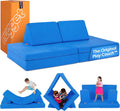 Nugget - The Original Play Couch for Kids - Modular Foam Children's Sofa for Playroom, Imagination, & Creative Open Ended Play - Washable & Convertible Playroom Furniture, Neptune
