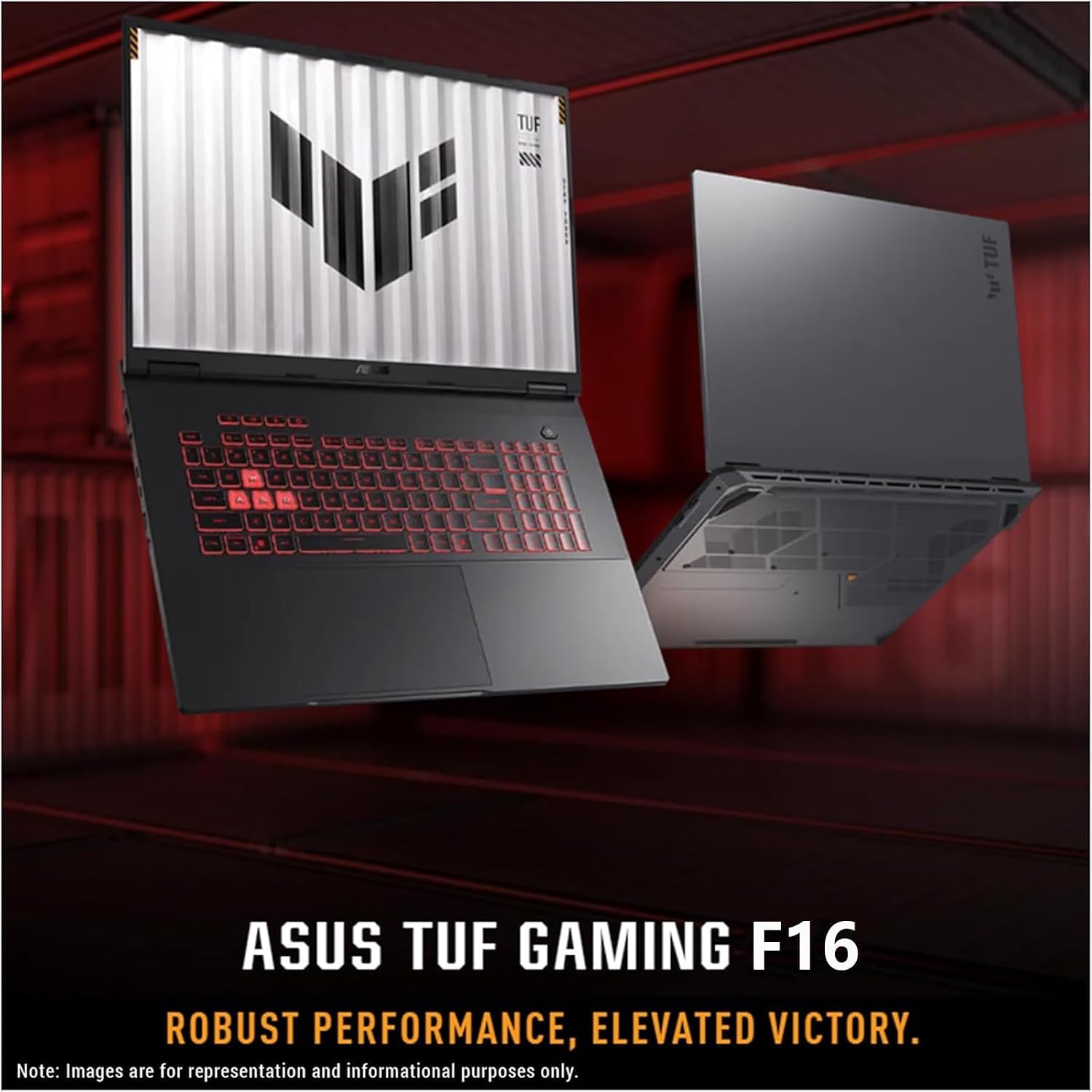 ASUS TUF F16 Gaming Laptop RTX 5060 - Intel Core i7-14650HX -32GB RAM| 2TB SSD -16inch FHD+ Display 165Hz - RGB Backlit Keyboard - G-SYNC - Gamer PC Windows 11 - Video Editing Engineering
