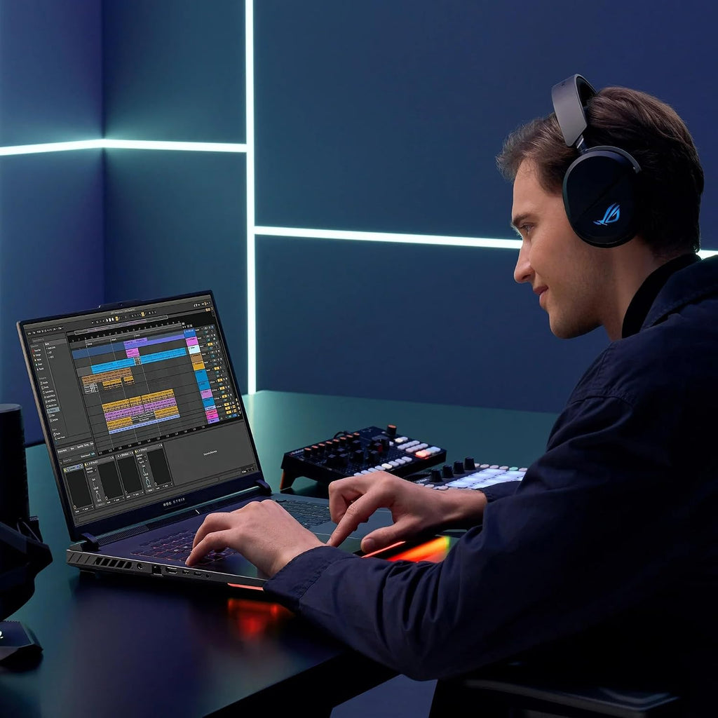 ASUS ROG Strix G18 Gaming Laptop, 18 inch 2.5K (2560x1600, WQXGA) 16:10 Display, AMD 16core Ryzen 9 9955HX, RTX5070, 32GB DDR5 RAM 1TB SSD, WiFi6E, Backlit KB, Win11, Eclipse Gray, w/Mouse, W/GaLiMu