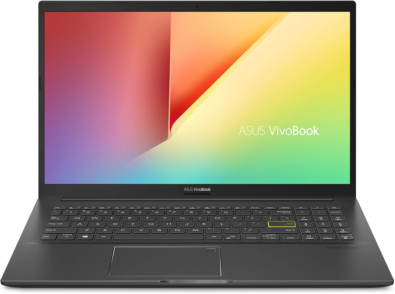 ASUS VivoBook 15 S513 Thin and Light Laptop, 15.6' FHD Display, AMD Ryzen 5 4500U Processor, 8GB DDR4 RAM, 512GB PCIe SSD, Fingerprint Reader, Windows 10 Home, Indie Black, S513IA-DB51