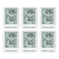 Freshliance Bluetooth Temperature Humidity Data Logger Recorder, Refrigerator Freezer Thermometer Hygrometer, Digital Remotely Temperature Humidity Monitor with APP Data Analysis, BlueTag TH20, 6pack