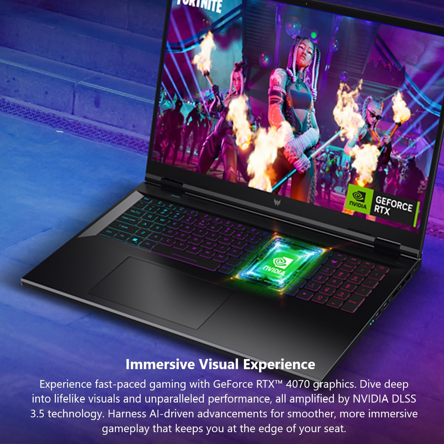 acer Predator Helios Neo 18 Gaming Laptop | Intel Core i7-14700HX | NVIDIA GeForce RTX 4070 | 18' WQXGA 2560 x 1600 165Hz G-SYNC Display | 16GB DDR5 | 1TB Gen 4 SSD | Killer Wi-Fi 6E | PHN18-71-77JT