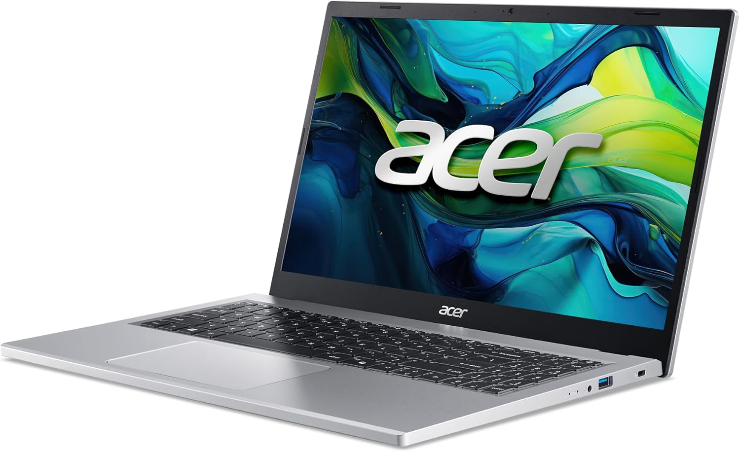 acer Aspire Go 15 AI Ready Laptop | 15.6' FHD (1920 x 1080) IPS Display | AMD Ryzen 3 7320U | AMD Radeon 610M Graphics | 8GB LPDDR5 | 256GB PCIe Gen4 SSD | Wi-Fi 6 | Windows 11 Home | AG15-21P-R0RR
