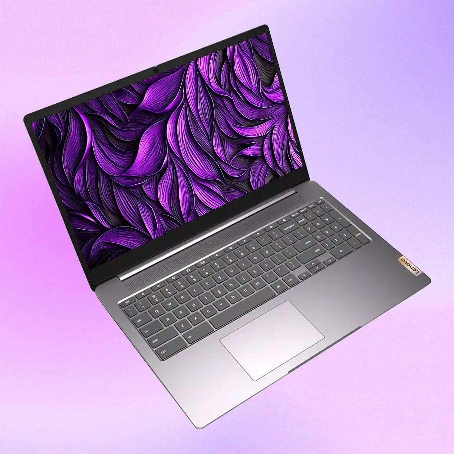 Lenovo 15.6' FHD Chromebook-Intel Quad-Core N4120(> N4020) 4GB RAM,192GB Storage,(64GB eMMC+128GB SDCard),with Privacy Camera,Wi-Fi6,HDMI1.4,Chrome OS,Artic Grey