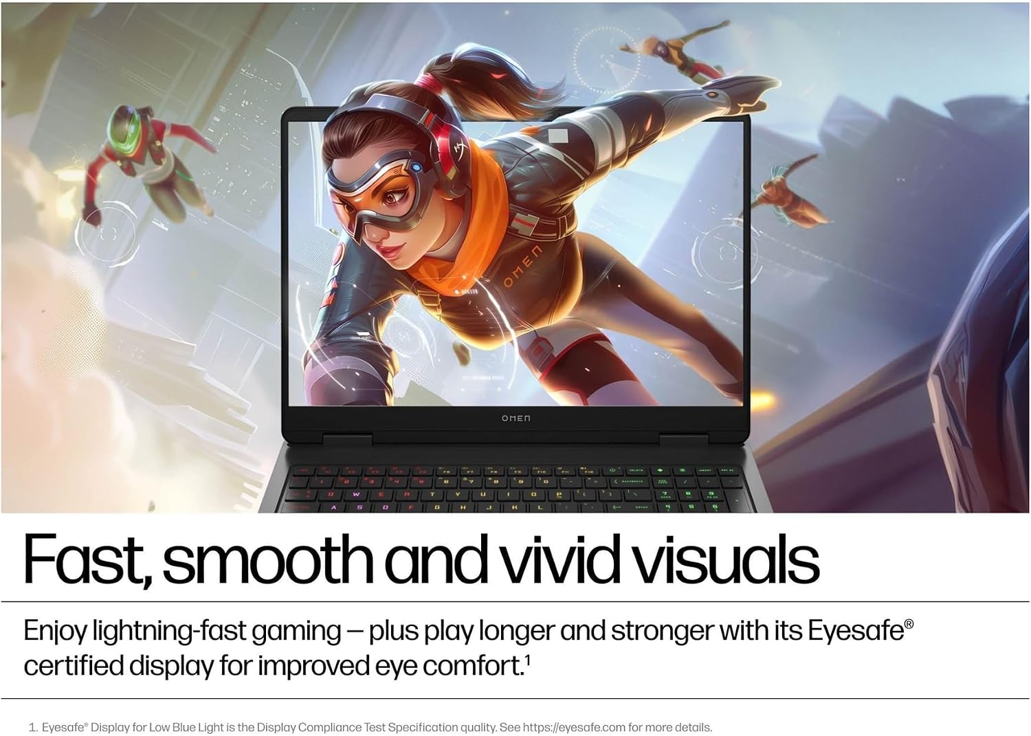 HP OMEN 16 Slim Gaming Laptop (AMD Ryzen 9 8940HX, 64GB DDR5, 4TB SSD, NVIDIA RTX 5060 8GB, 16-core (>Ultra 7-155H)), FHD+ 144Hz Display, 4-Zone RGB Backlit, IR Webcam,IST Dock, Wi-Fi, Win 11 Home