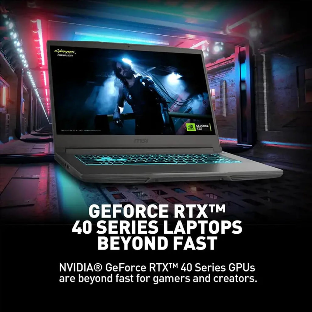 msi Thin 15 15.6'144Hz Gaming Laptop，AMD R5-7535HS，RTX 4050，Window 11 Pro，w/HDMI (32GB RAM | 1TB PCIe SSD+pro)