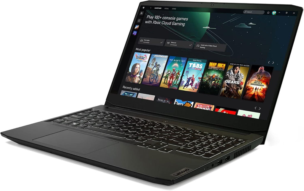 Lenovo IdeaPad Gaming 3 15 Laptop, 15.6' FHD Display, AMD Ryzen 5 5600H, NVIDIA GeForce GTX 1650, 8GB RAM, 256GB Storage, Windows 10H
