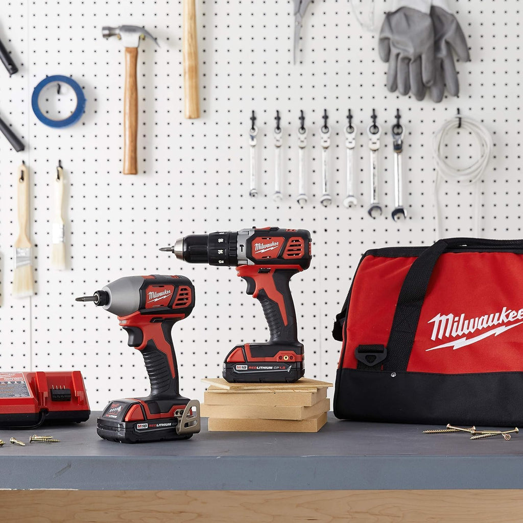 2697-22CT Fits for Milwaukee M18 18-Volt Lithium-Ion Cordless Hammer Drill/Impact Driver Combo Kit
