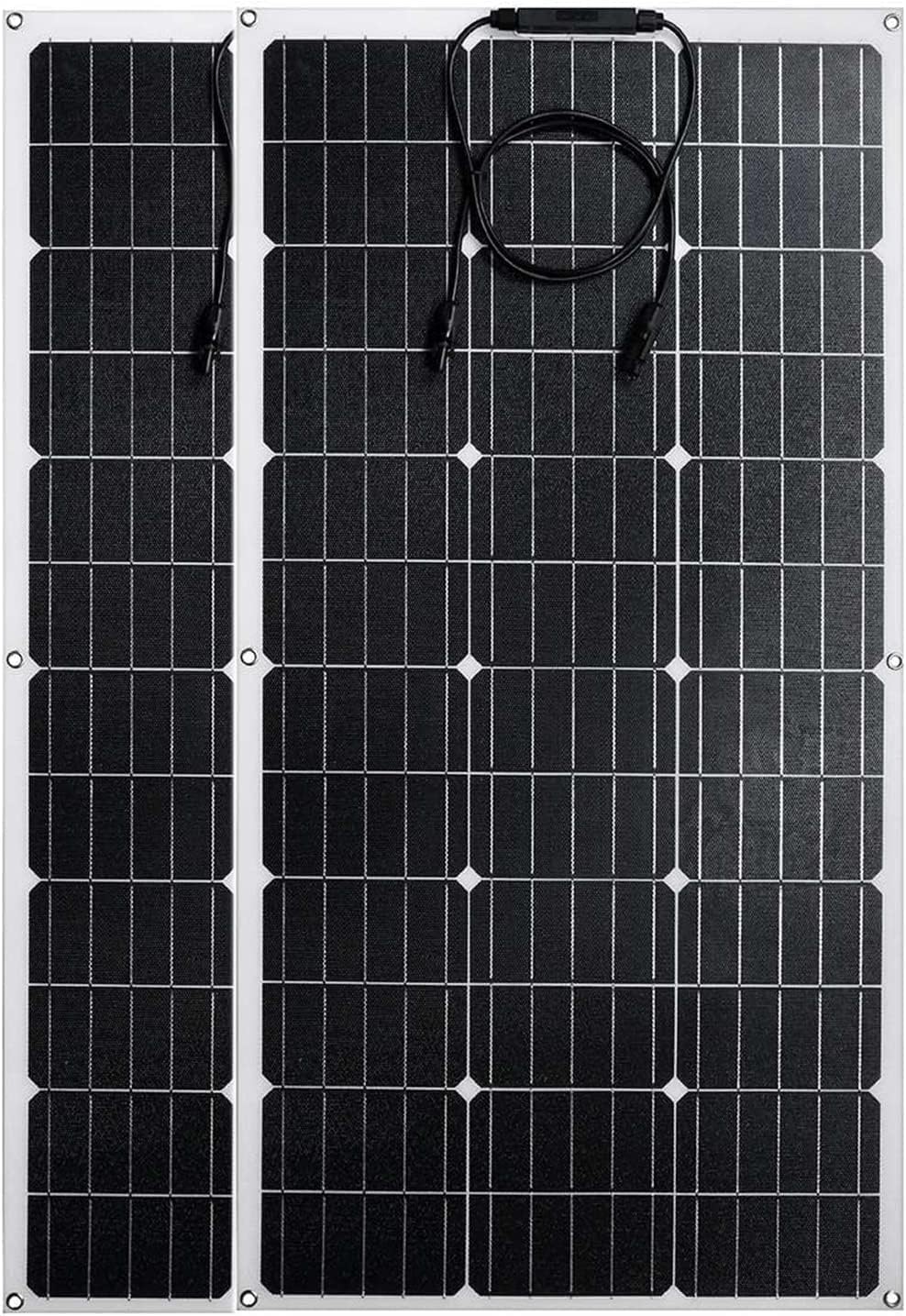 2000W Solar Panel 18V Monocrystalline Portable Flexible Waterproof Emergency Charging Outdoor Rechargeable Power (1000w)