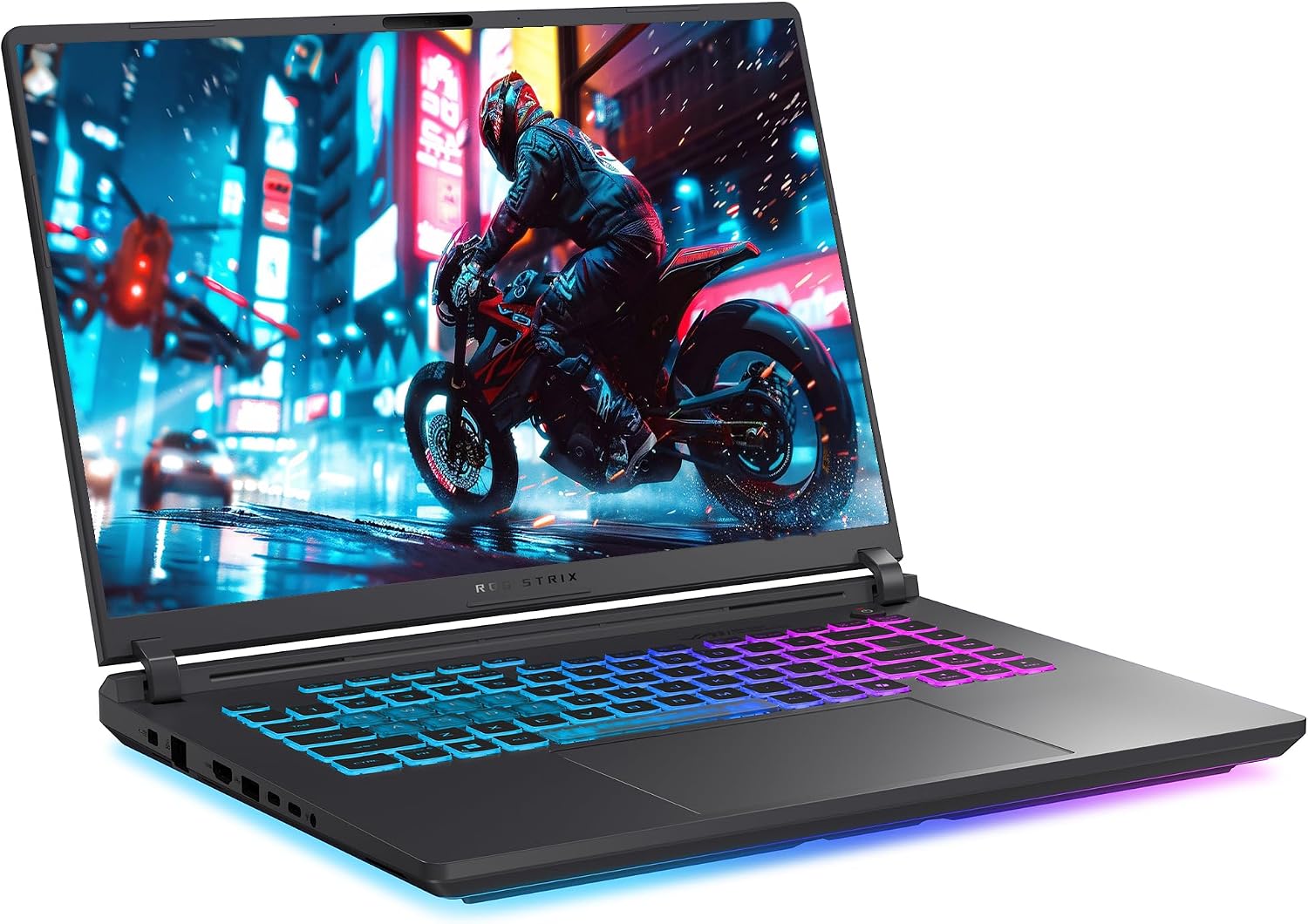 ASUS ROG Strix G16 Gaming Laptop, Intel i5-13450HX, 32 GB DDR5 RAM, 2 TB PCIe SSD, 16' FHD+ (1920x1200) Display, Nvidia G-Force RTX 5050, 4-Zone RGB Keyboard, W11 Home, Eclipse Gray