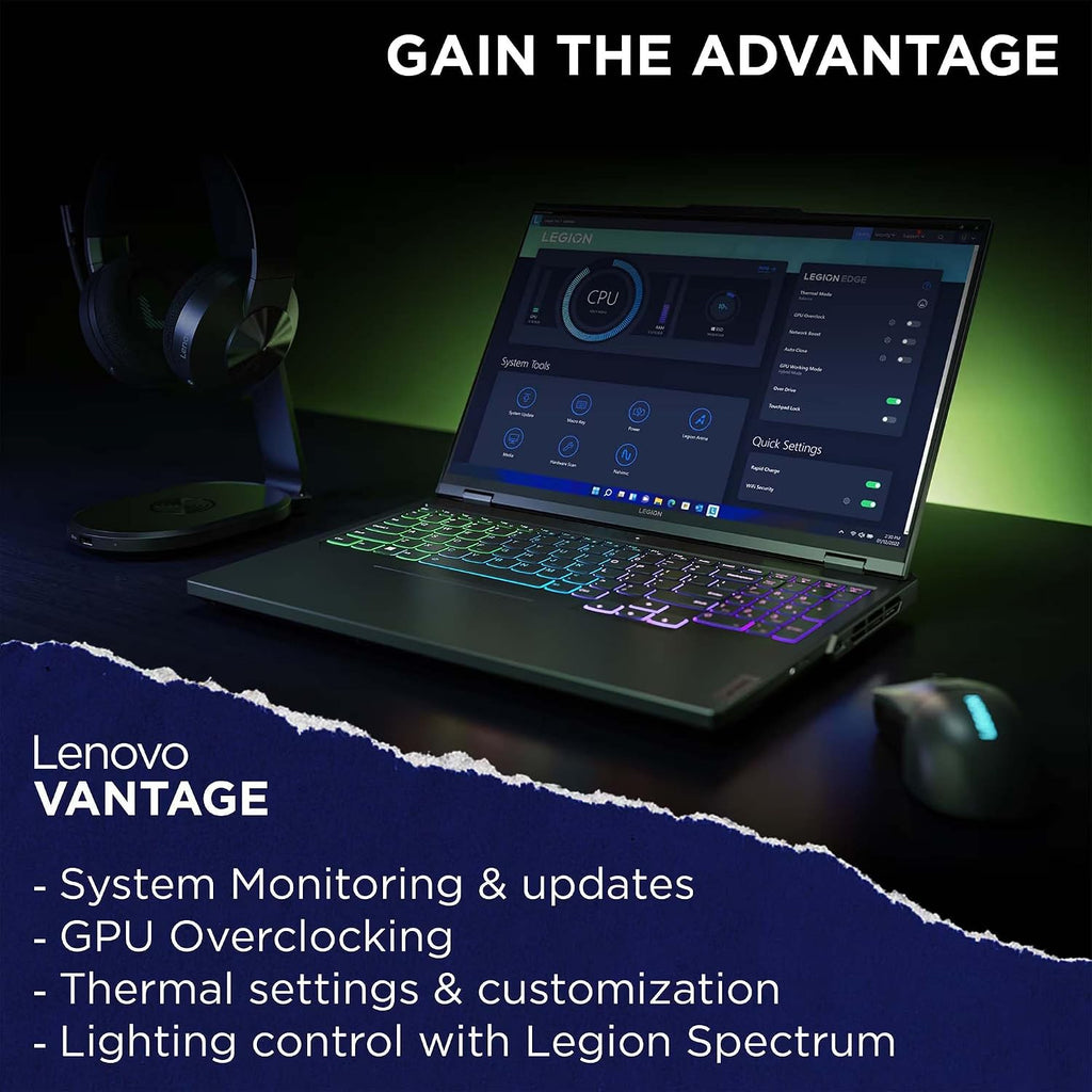 Lenovo Legion Pro 5i Gaming Laptop, Intel 24-Core i9-14900HX, GeForce RTX 4070, 16' WQXGA 240Hz Display, Win 11 Pro, w/Office Lifetime & External DVD Drive, RGB Backlit KB (32GB DDR5, 2TB SSD)