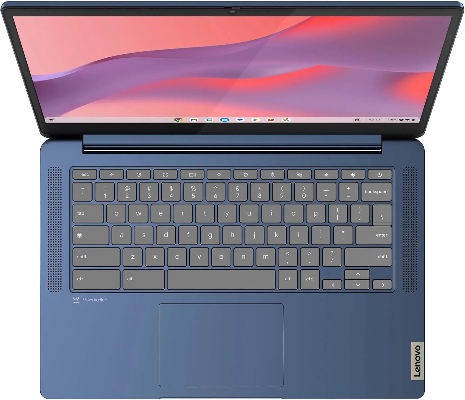 Lenovo IdeaPad Slim 3 Chromebook Laptop 14' FHD Touch (100% sRGB) MediaTek 8-core Kompanio 520 4GB RAM 64GB Storage Privacy Camera Type-C 13.5-hr Battery Life ICP Accessory