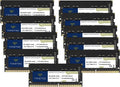 Timetec 80GB KIT (10x8GB) DDR4 2400MHz (PC4-2400T) PC4-19200 SODIMM Laptop RAM – 260-Pin 1.2V CL17 Non-ECC Unbuffered Memory Module for Laptop, Notebook, Mini PC, All-in-One