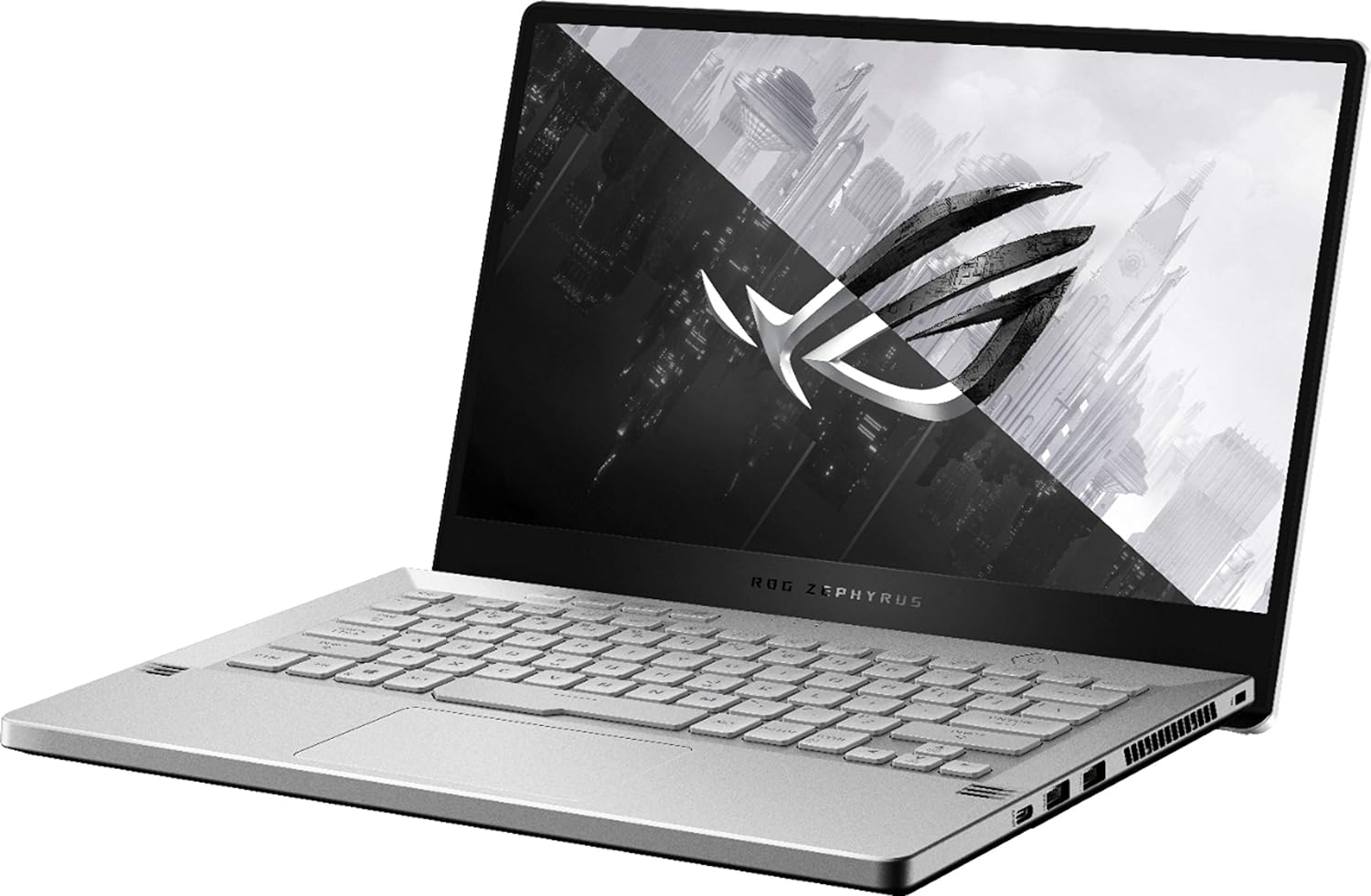 ASUS ROG Zephyrus G14 14' VR Ready 120Hz FHD Gaming Laptop,8Core AMD Ryzen 9 4900HS(Beat i7-10750H),16GB RAM,1TB PCIe SSD,Backlight,Wi-Fi 6,USB C,NVIDIA GeForce RTX2060 Max-Q,Win10 (Moonlight White)