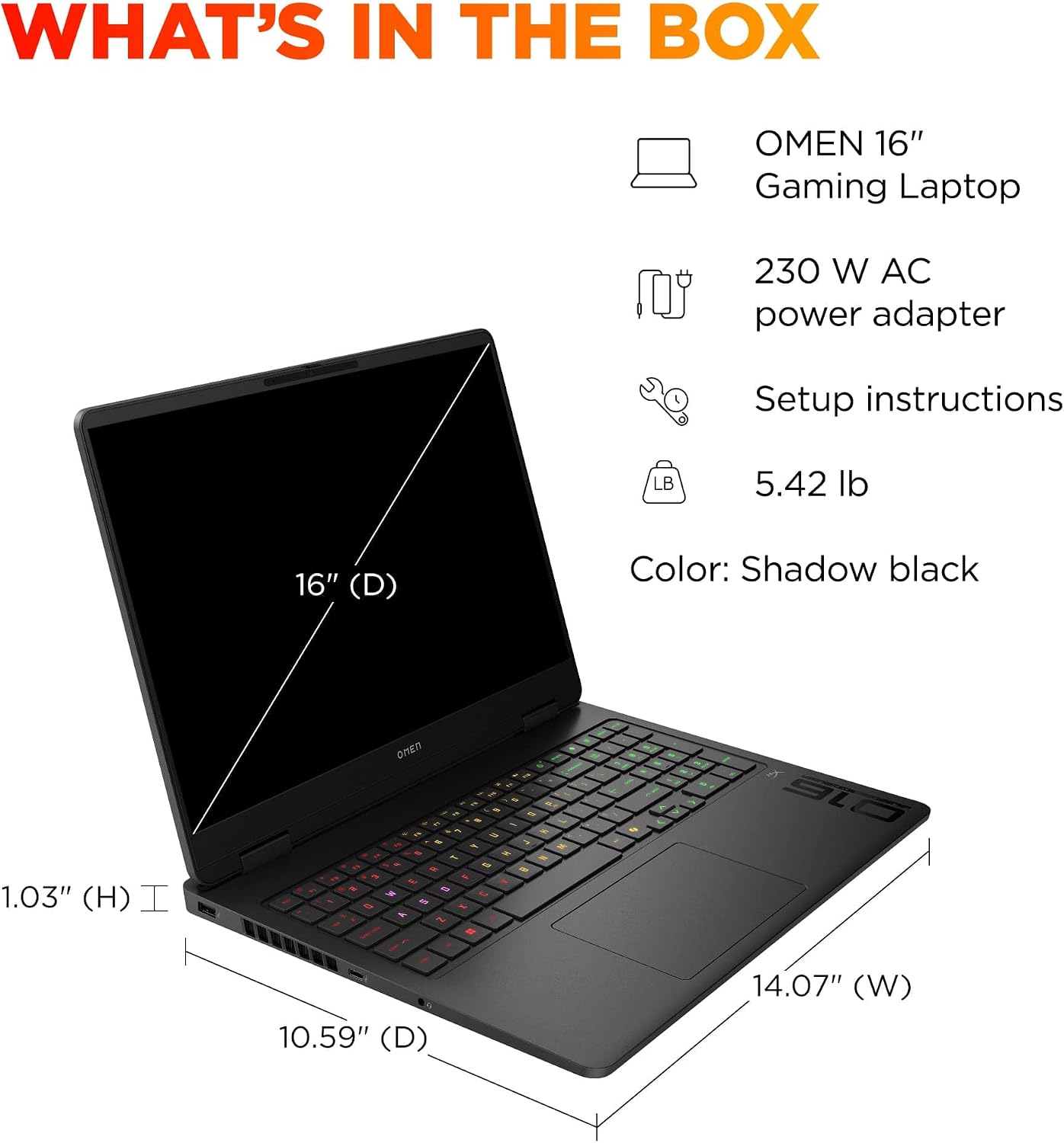 HP OMEN 16 Slim Gaming Laptop (AMD Ryzen 9 8940HX, 32GB DDR5, 2TB SSD, NVIDIA RTX 5060 8GB, 16-core (>Ultra 7-155H)), FHD+ 144Hz Display, 4-Zone RGB Backlit, IR Webcam, Wi-Fi, IST Dock, Win 11H