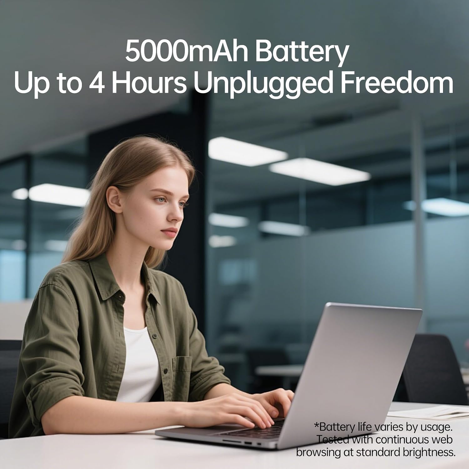 2026 New 15.6'' Laptop Windows 11 Pro, Intel Core i3-7020U, 8GB RAM, 256GB SSD, 1080p FHD Display, Backlit Kerboard, Fingerprint, Office 365, WiFi5, BT5, Webcam, Mini-HDMI, USB3.2, TF Card Slot