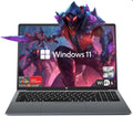 KAIGERR 2025 Gaming Laptop, 16.0inch Laptop Computer with AMD Ryzen 7 5825U(8C/16T, Up to 4.5GHz), 16GB RAM 512GB NVMe SSD Windows 11 Laptop, Radeon RX Vega 8 Graphics,WiFi 6, Backlit KB
