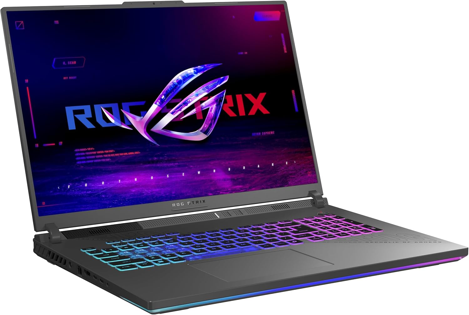EXCaliberPC [2025] ASUS ROG Strix G18 G814PP-DS94 (AMD Ryzen 9 8940HX, 16GB DDR5 RAM, 2X 1TB NVMe SSD, NVIDIA GeForce RTX 5070, 18' 2.5K 240Hz, Windows 11) Gaming Laptop