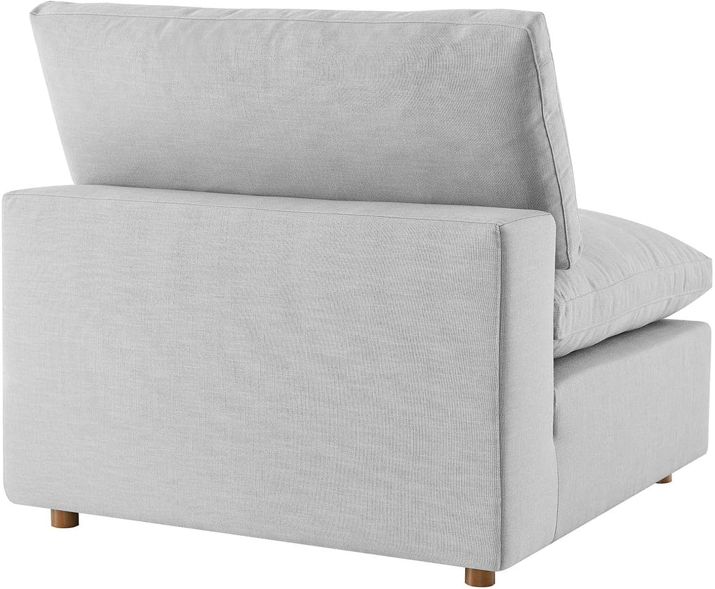 Modway Commix Down-Filled Overstuffed Upholstered 4-Piece Sectional Sofa