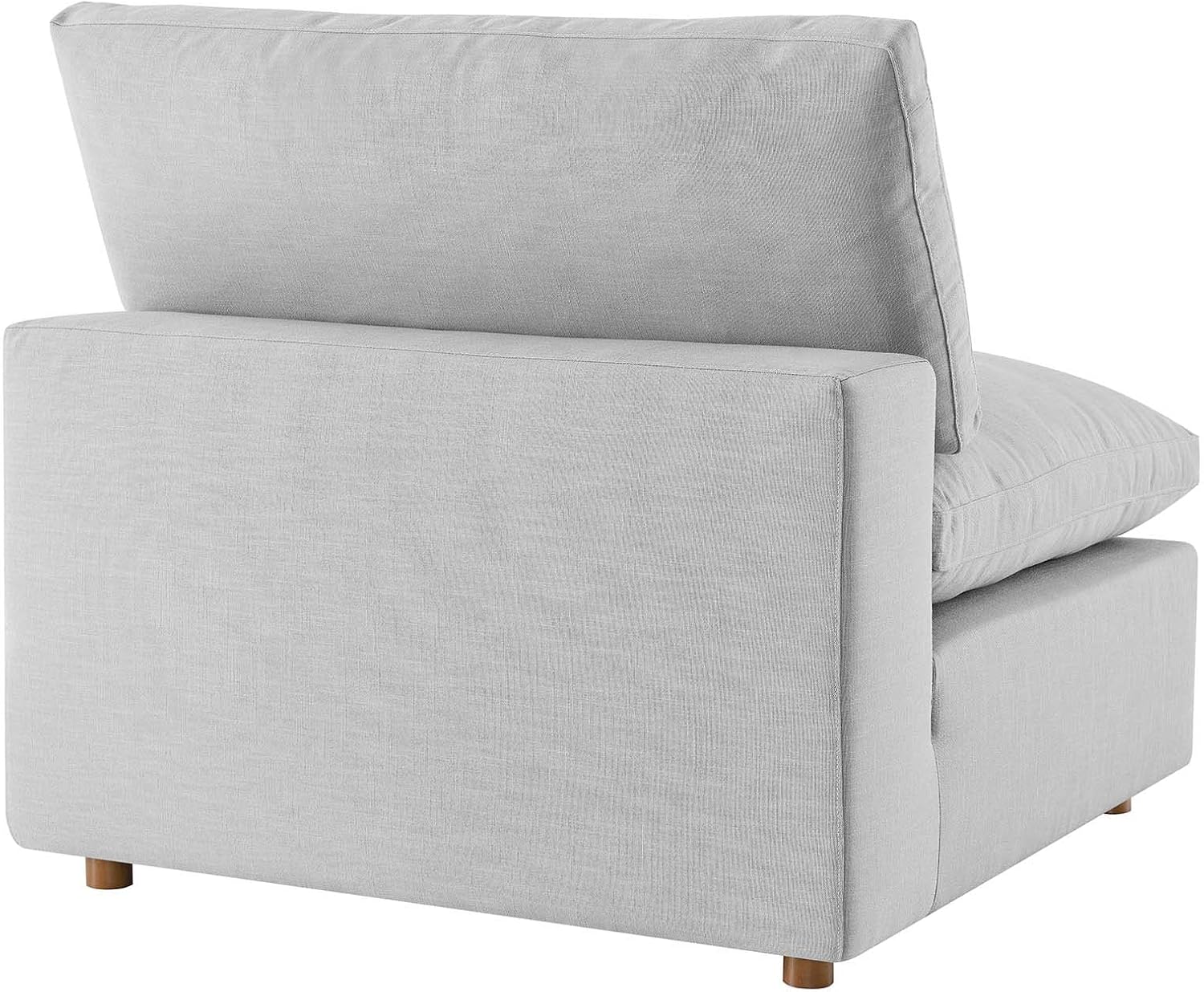 Modway Commix Down-Filled Overstuffed Upholstered 4-Piece Sectional Sofa