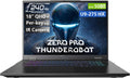 Thunderobot Zero 18 Pro 5080 Gaming Laptop, 18' QHD+ 240Hz 2.5K Hummingbird Display, Core Ultra 9 275HX, GeForce RTX 5080, 32GB DDR5, 1TB SSD, Per-Key RGB, FHD IR Camera, Wi-Fi 6E, Win 11 Home