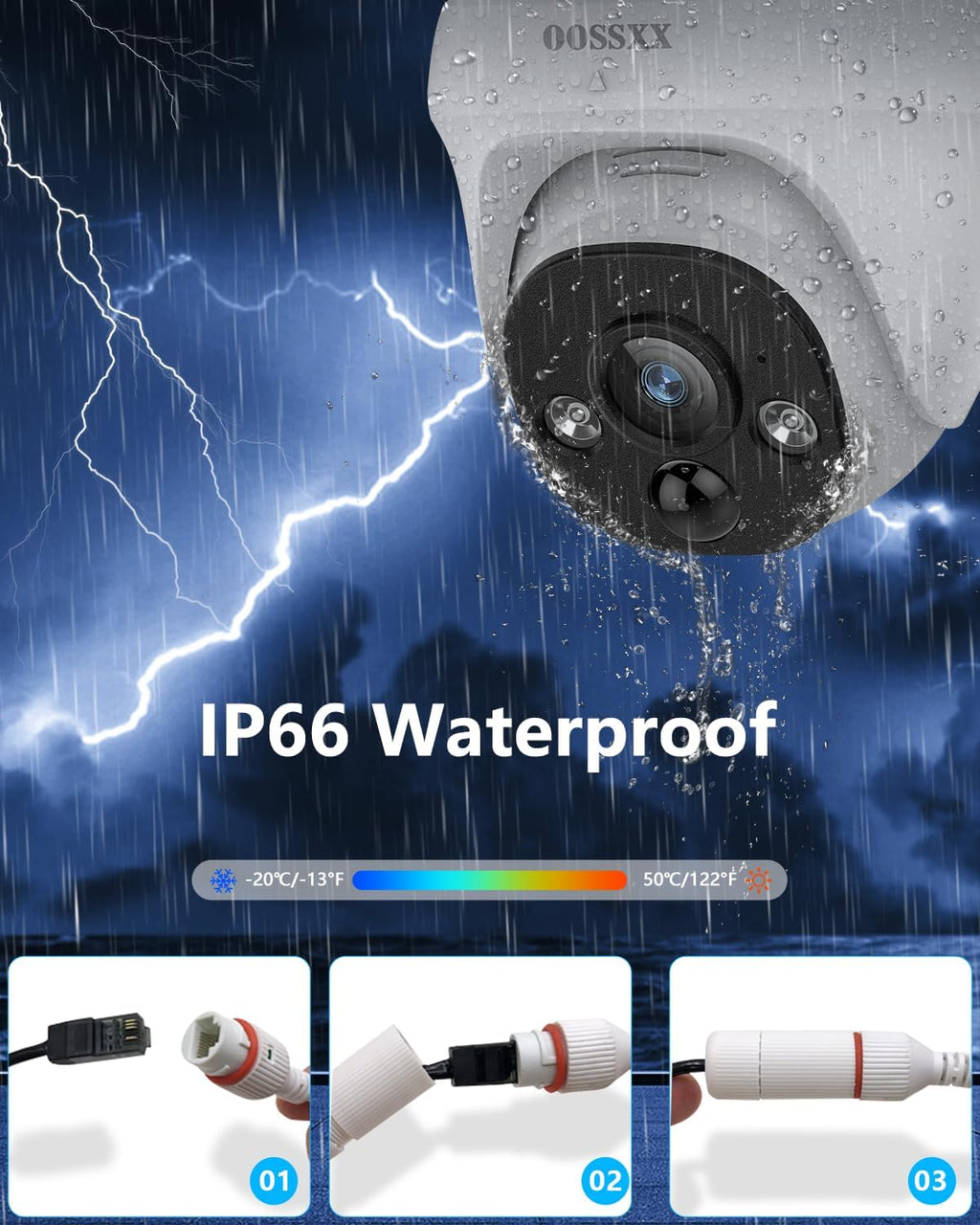 (2026 New) 4K PoE Security Camera System, 8CH NVR/ 3TB HDD, 8pcs Wired Dome Cameras, 130° Wide Angle, PIR Motion Detection, 2-Way Audio, Remote Control, No Monthly Fee App