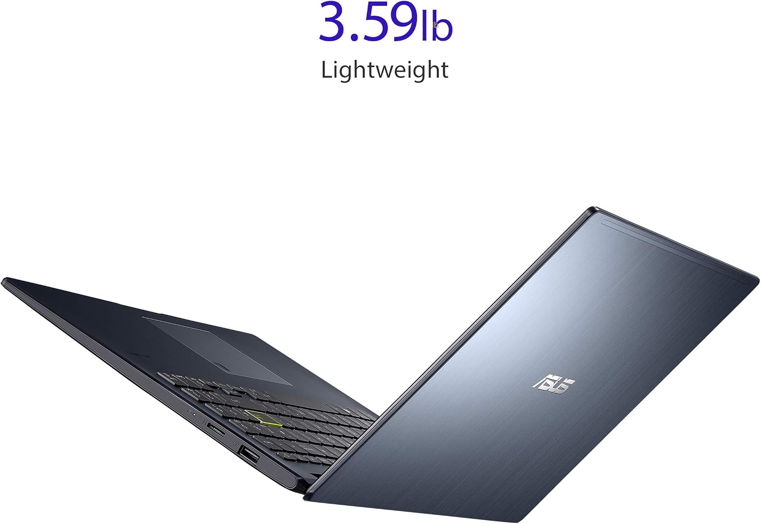 ASUS L510 MA-DB02 Ultra Thin Laptop, 15.6' FHD Display, Intel Celeron N4020 Processor, 4GB RAM, 64GB Storage, Windows 10 Home in S Mode, Star Black