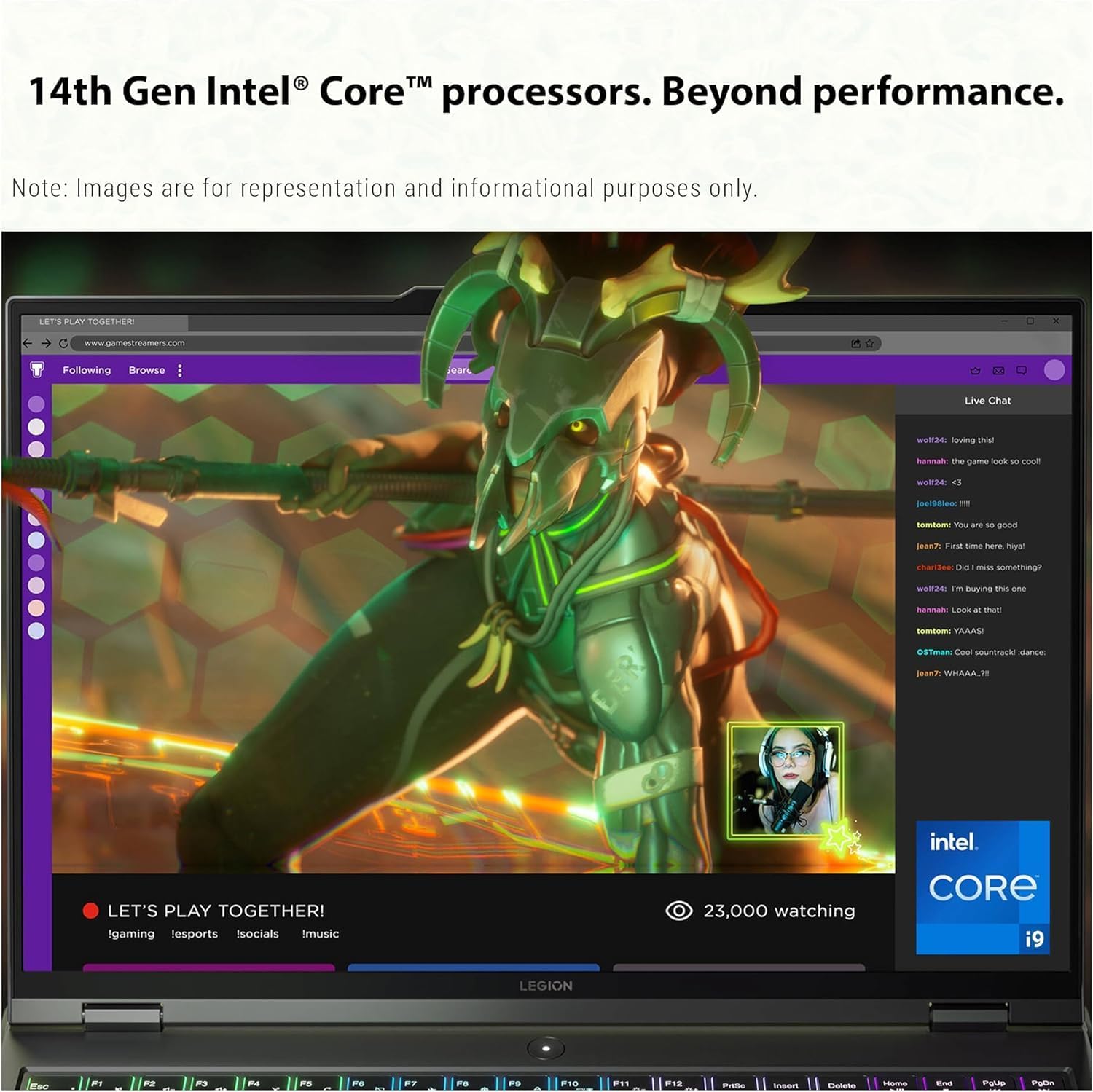 Lenovo Legion 5i Gaming Laptop, 14th Gen Intel 24-Core i9-14900HX, 16' WQXGA(2560x1600) 165Hz, 32GB DDR5 RAM, 1TB SSD, GeForce RTX 4060(TGP 140W), RGB Backlit KB, W/ 128GB PSD, Windows 11 PRO