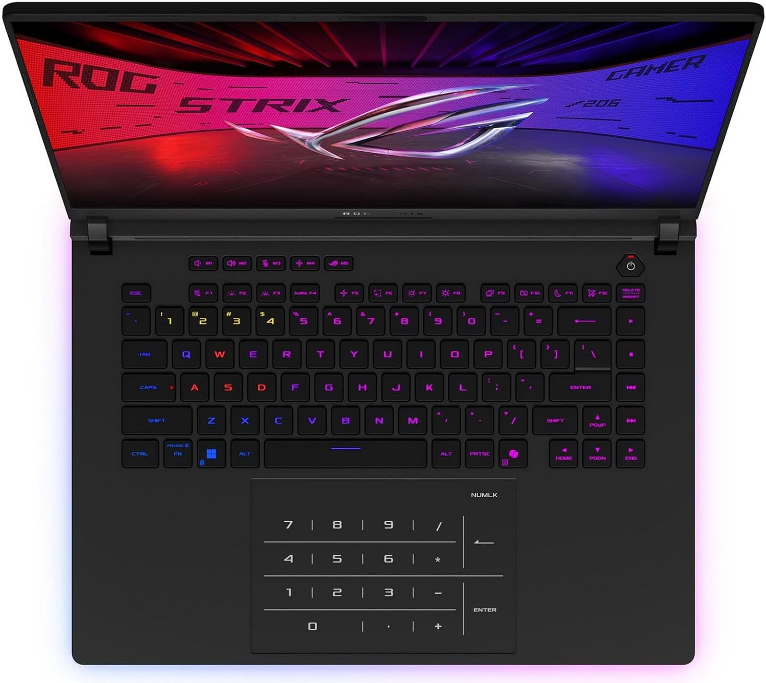 EXCaliberPC [2025] ASUS ROG Strix Scar 16 G635LW-XS97 (Intel Core Ultra 9 275HX, 64GB DDR5 RAM, 2TB NVMe SSD, NVIDIA GeForce RTX 5080, 16' 240Hz Mini LED, Windows 11 Pro) Gaming Laptop
