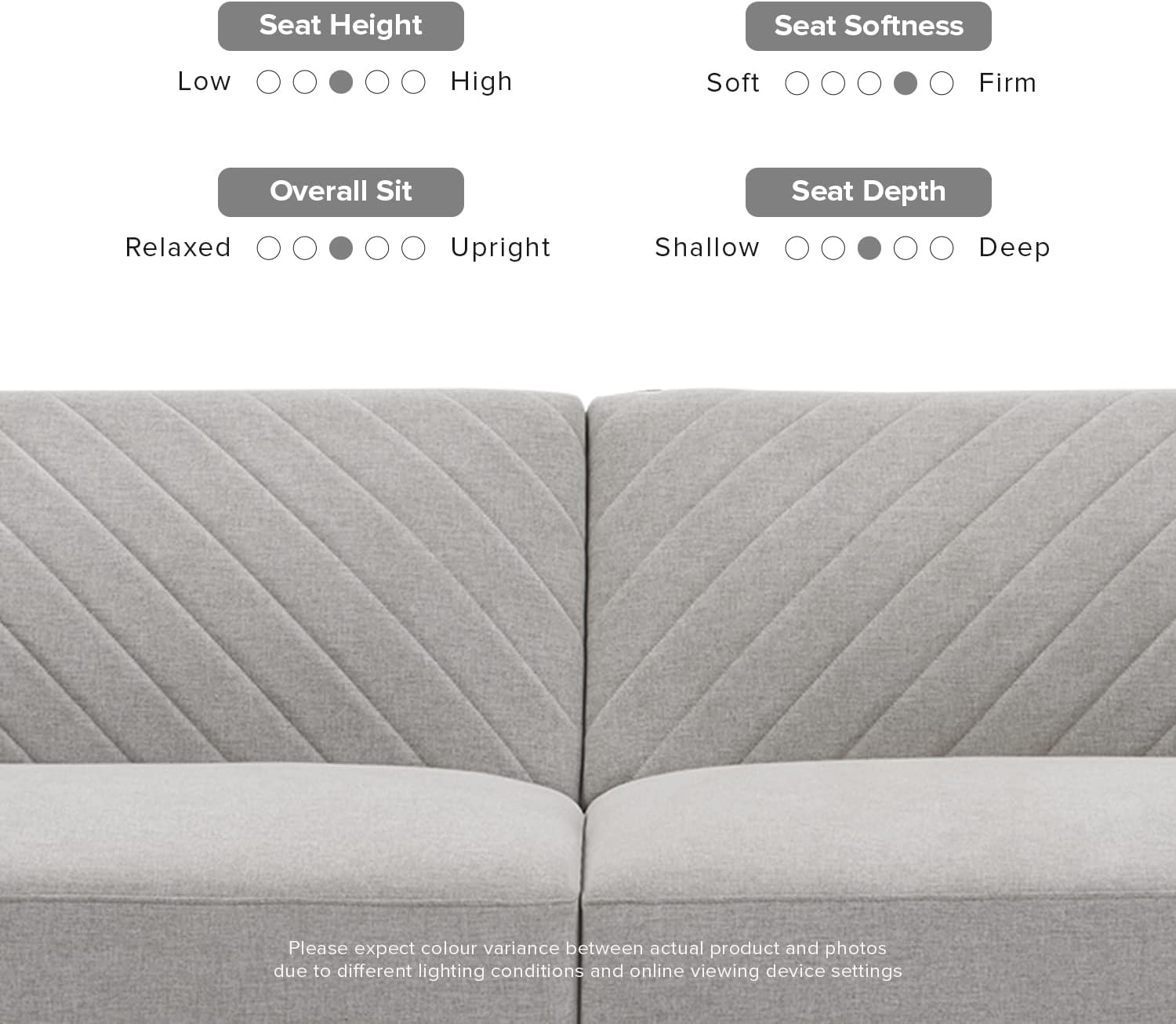 mopio 76.4' Futon Sofa Bed, Couch, Loveseat, Sleeper Sofa, Mid Century Modern Futon Couch, Sofa Cama, Couches for Living Room (Light Gray Fabric)