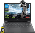 HP Victus Gaming Laptop 15.6' FHD IPS 144Hz Intel 8-core i5-13420H (>i7-12650H) 32GB RAM 1TB SSD GeForce RTX 4050 Backlit Type-C B&O Fast Charging Win11 ICP Hub