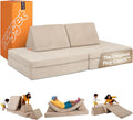 Nugget - The Original Play Couch for Kids - Modular Foam Children's Sofa for Playroom, Imagination, & Creative Open Ended Play - Washable & Convertible Playroom Furniture, Dunebuggy