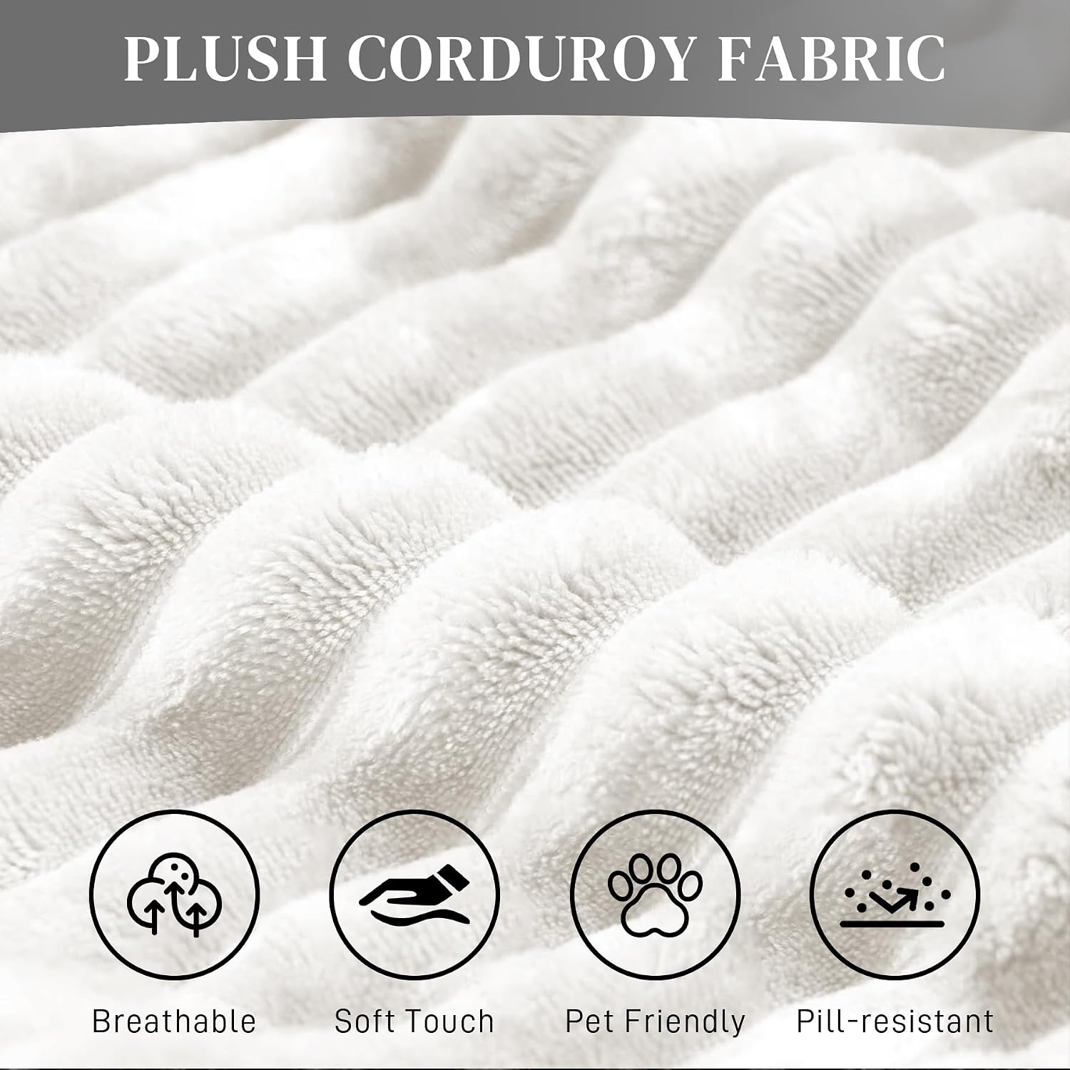 108' Boneless Couches for Living Room, L Shaped Comfy Cloud Modular Sectional Memory Foam Deep Seat Boneless Couch, No Assembly Required Boneless Sofa for Living Room with Right Facing Chaise, White