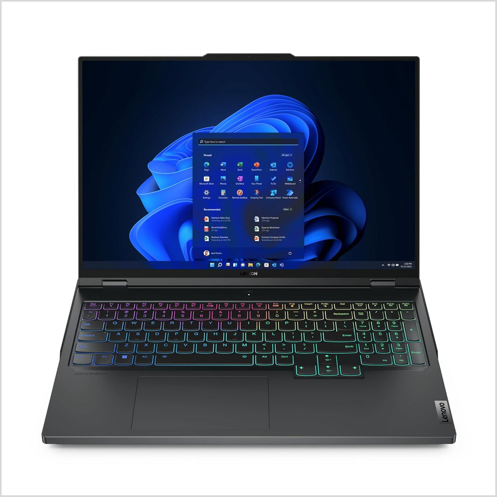 Lenovo Legion Pro 7 Gaming Laptop, NVIDIA® GeForce RTX™ 4080 12GB GDDR6, 16' WQXGA Display, AMD Ryzen 9 7945HX, 32GB RAM, 1TB SSD, 2560x1600 px, Windows 11, Onyx Grey