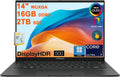 ASUS Zenbook 14 OLED Laptop | 14' WUXGA Lumina OLED Touch (100% DCI-P3, 500nits HDR) | Intel 16-core Ultra 7 255H (Up to 13 Tops) | 16GB DDR5 2TB SSD | Backlit Fingerprint Win11Pro w/DLCA Accessory