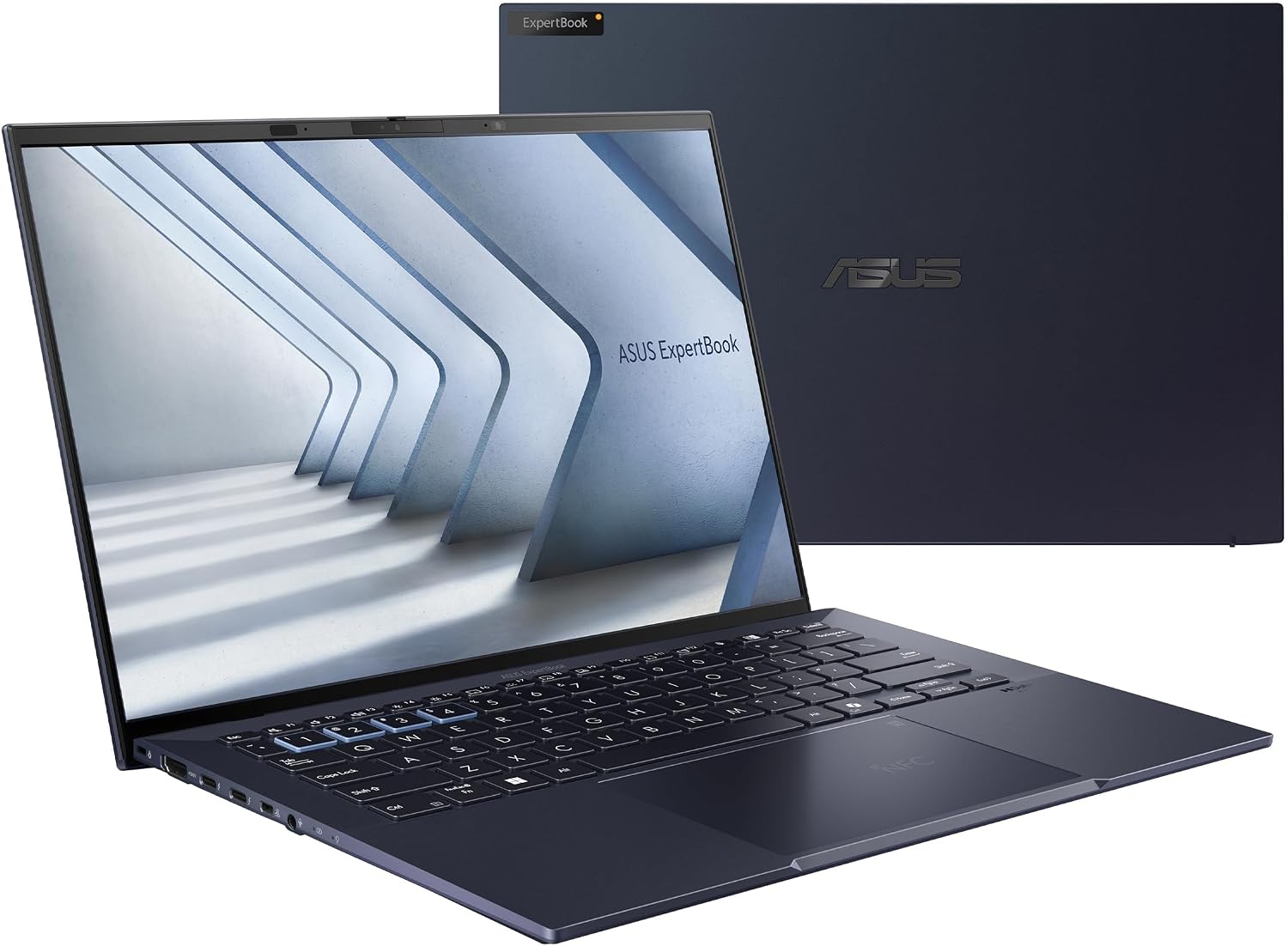 ASUS ExpertBook/BLACK/14.0 WQXGA+(WQ+) Non-Touch/CORE 7 150U/32GB/Intel UMA/1TB/WIN11 PRO