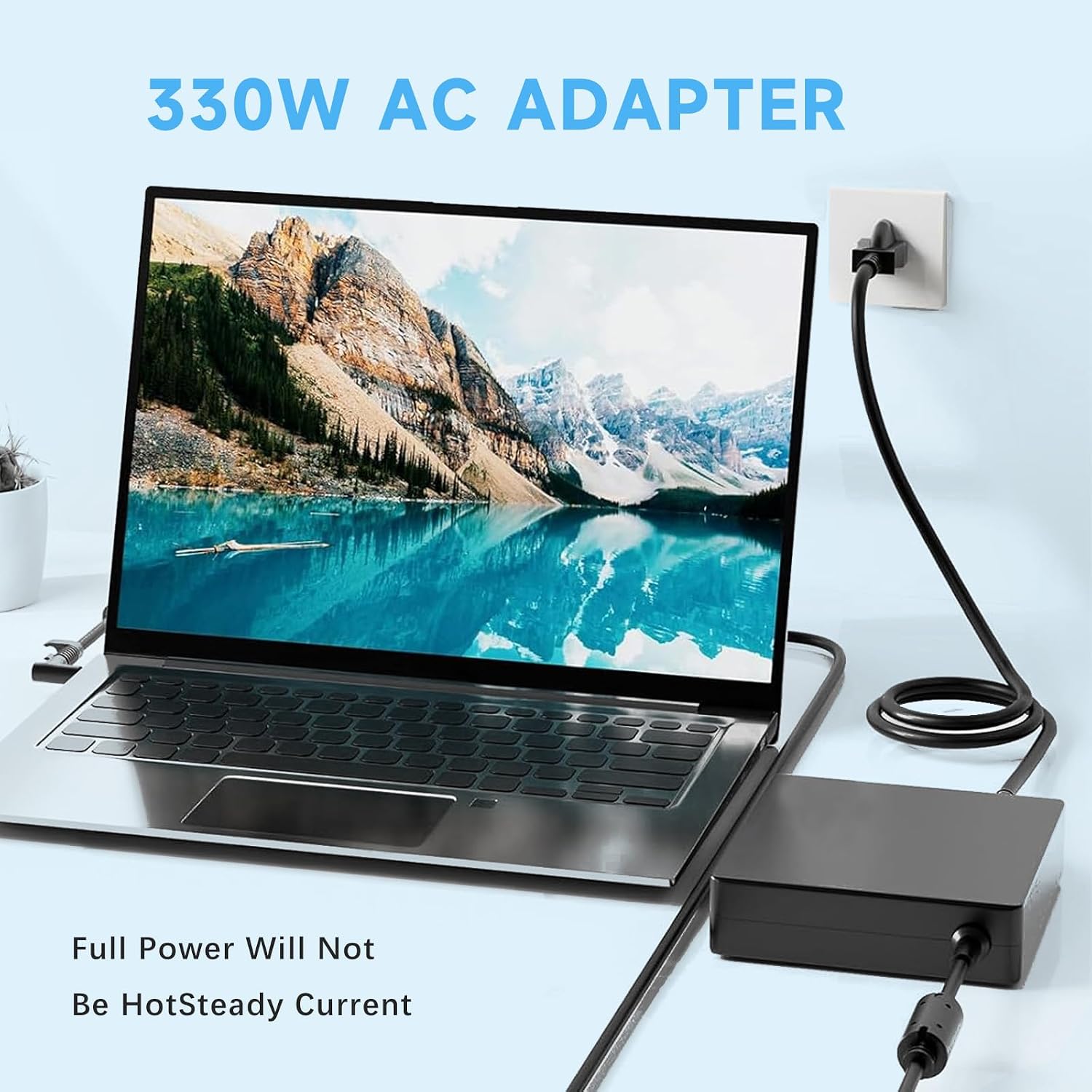 330W Laptop Charger Compatible with HP OMEN 17 Gaming Laptop OMEN 17 17-ck1000 17-ck2000 M34603-001 ADP-330BB TPN-DA60 M34531-003 19.5V/16.92A AC Adapter