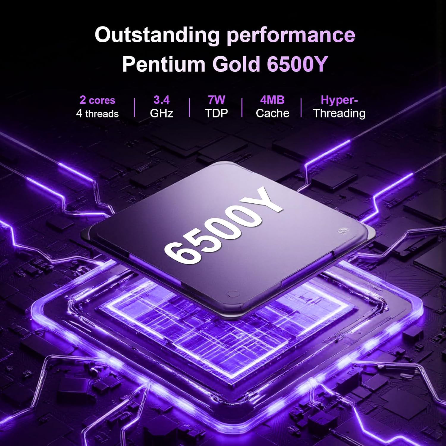 2026 Laptop Computer, Gold Pentium Processor (Up to 3.4GHz), 8GB RAM 256GB SSD(Expandable to 1TB), 1080P IPS FHD, 38WH, USB3.2, Type-C, HDMI, Office Suit, Win11 Laptop, Notebook Laptops