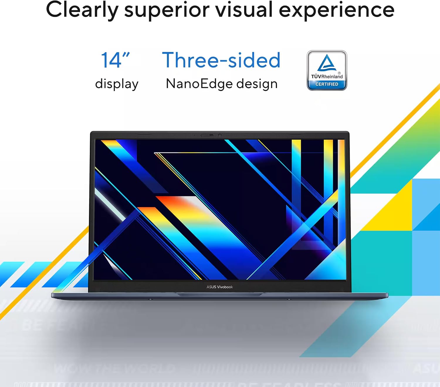 ASUS Vivobook Laptop Business 2025-2026, Lifetime Office, AI-Powered Computer, 14' FHD Display, 10-Core Intel i7-1355U, 16GB RAM, 1TB Storage (500GB SSD + 500GB Ext), MarxsolAccessory, Win 11 Pro