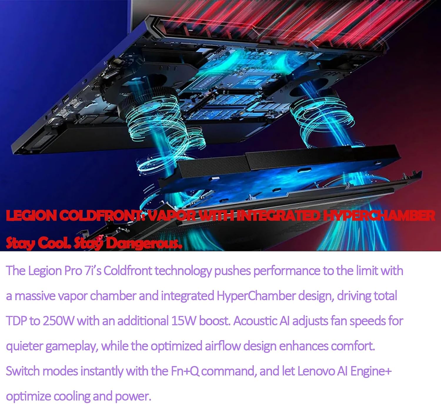 Lenovo Legion Pro 7i, Gen 10 Laptop for Gaming, 240 Hz, Intel Ultra 9 275HX 24C (Up to 5.4 GHz), NVIDIA GeForce RTX 5080, 16' OLED Display, Per-Key RGB Backlit, 32GB DDR5, 1TB SSD, Win 11 Pro