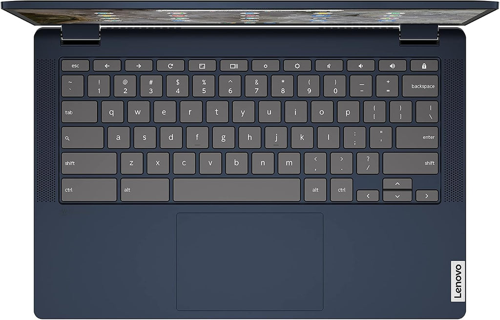 Lenovo Flex 5i 13 Chromebook 2-in-1 Laptop, Intel Core i3-1115G4, 8GB RAM, 64GB Storage, Intel UHD Graphics, 13.3' FHD Touchscreen Display, Chrome OS, Abyss Blue