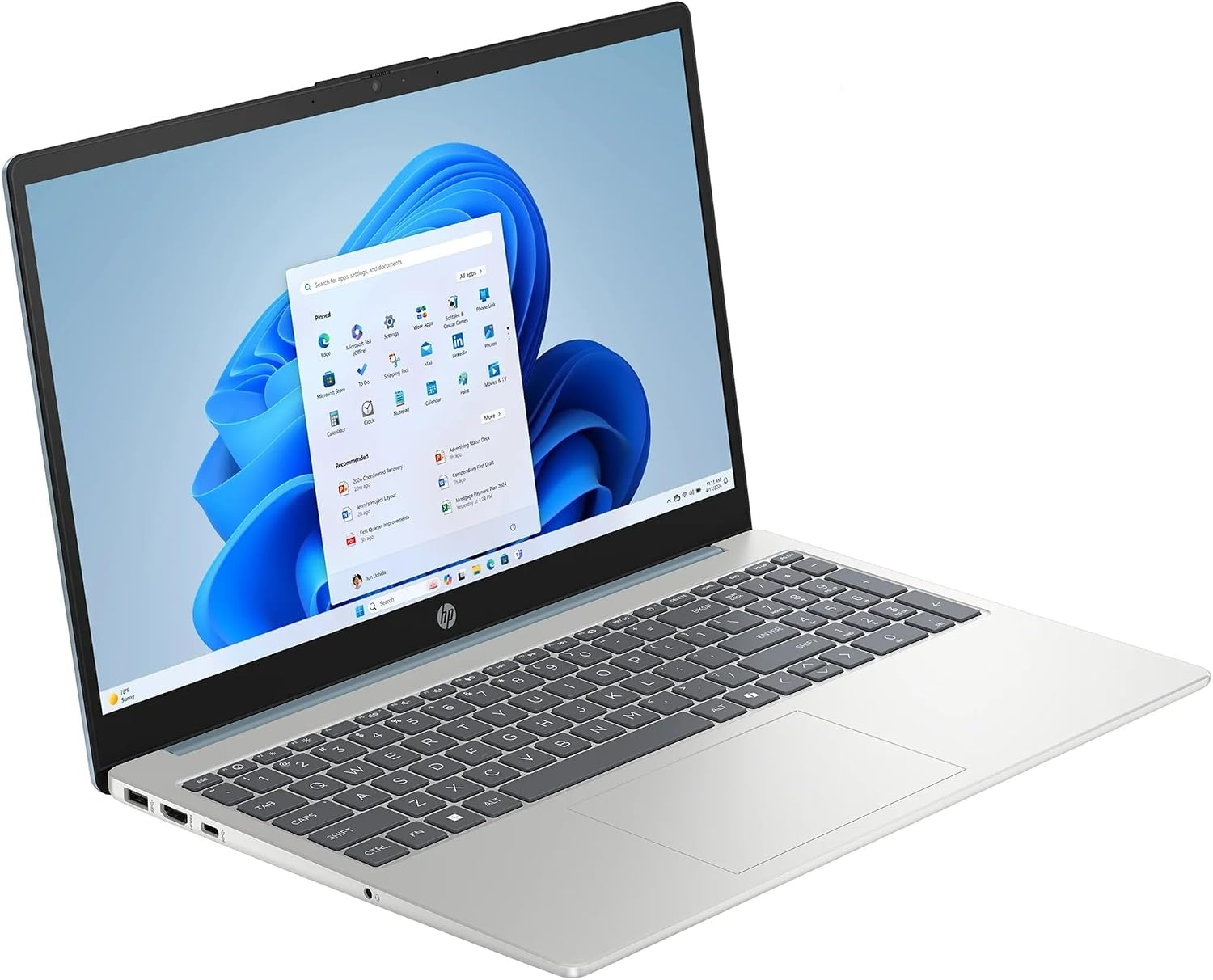 HP 2025 Business Touchscreen Laptop Computer, 15.6' FHD Touch Display, Intel Core i3‑N305 (8-Core), 16GB RAM, 512GB SSD, Wi‑Fi 6, Bluetooth, Win 11 Pro, Copilot AI, Long Battery Life, w/Redragon Kit