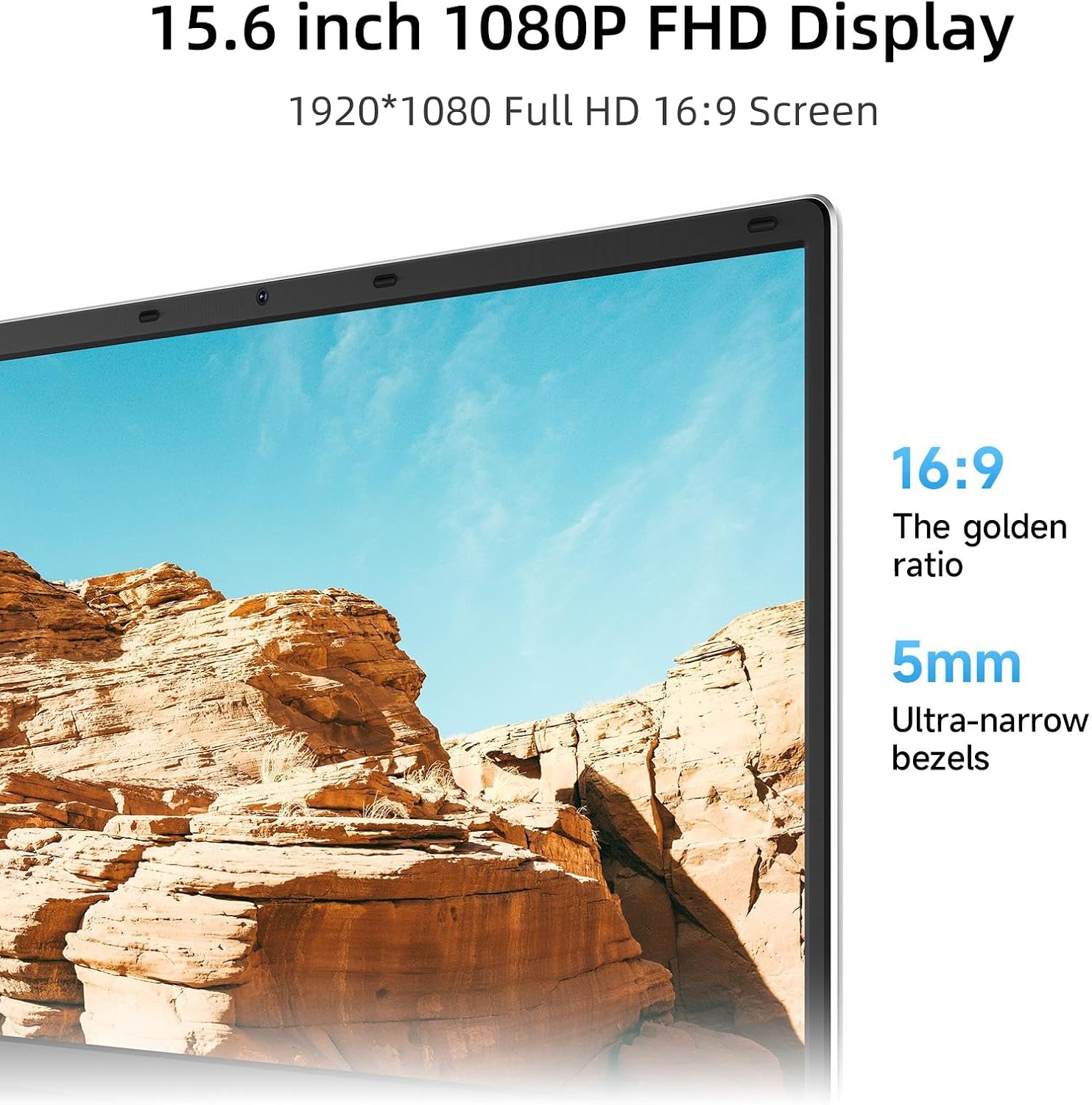 jumper 15.6' FHD Laptop, 10th Gen Intel Dual-Core Processor(1.9GHz), 12GB RAM 640GB Storage, 1 Year Office 365, Numeric Keyboard, HDMI, WiFi5, 38Wh Battery, Windows 11 Laptop for Business and Student