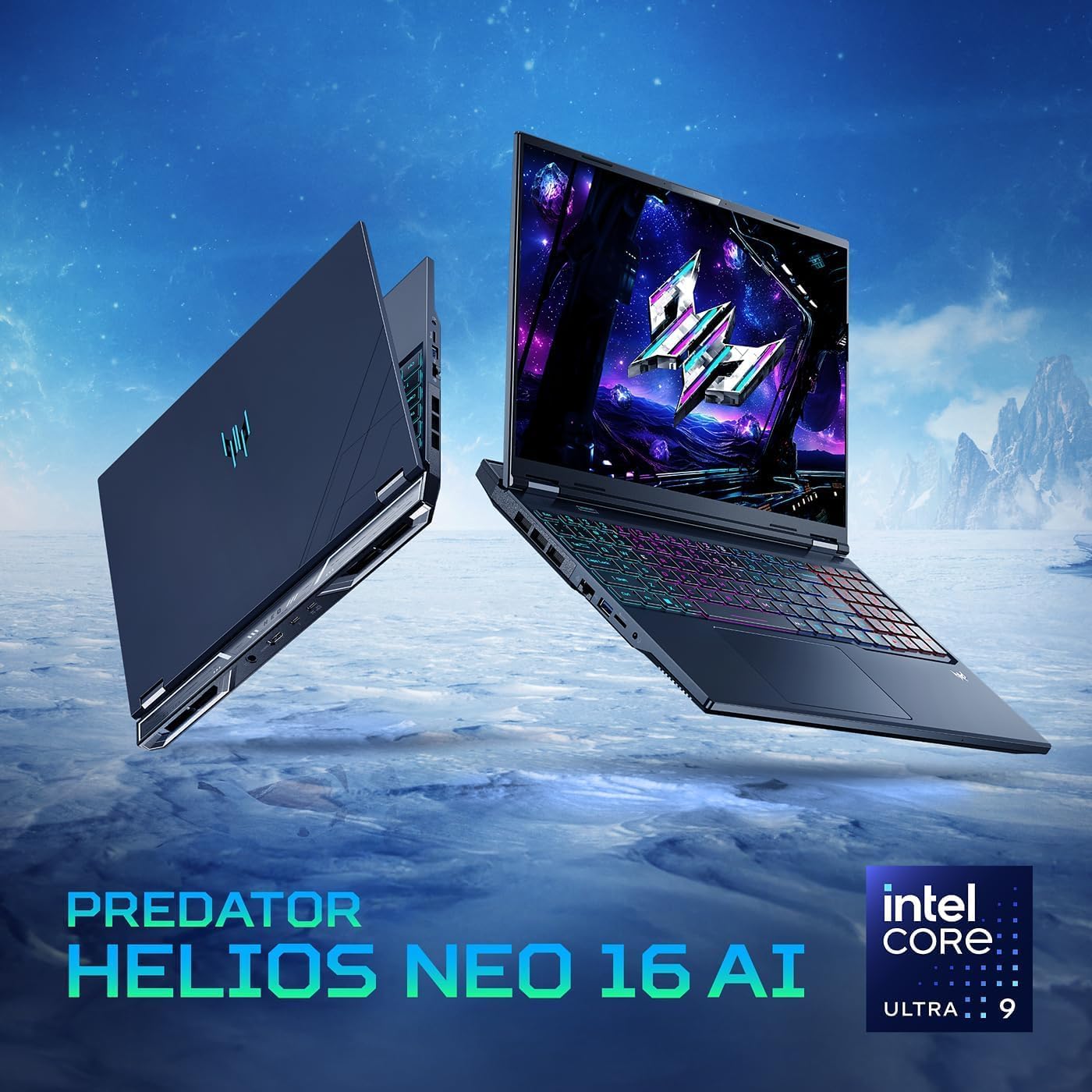 acer Predator Helios Neo 16S AI Gaming Laptop, NVIDIA GeForce RTX 5070Ti GDDR7, Intel Core Ultra 9 275HX, 16' OLED 240Hz, 64 GB DDR5, 4 TB SSD, RGB Backlit Keyboard, Windows 11 Pro, Accessories