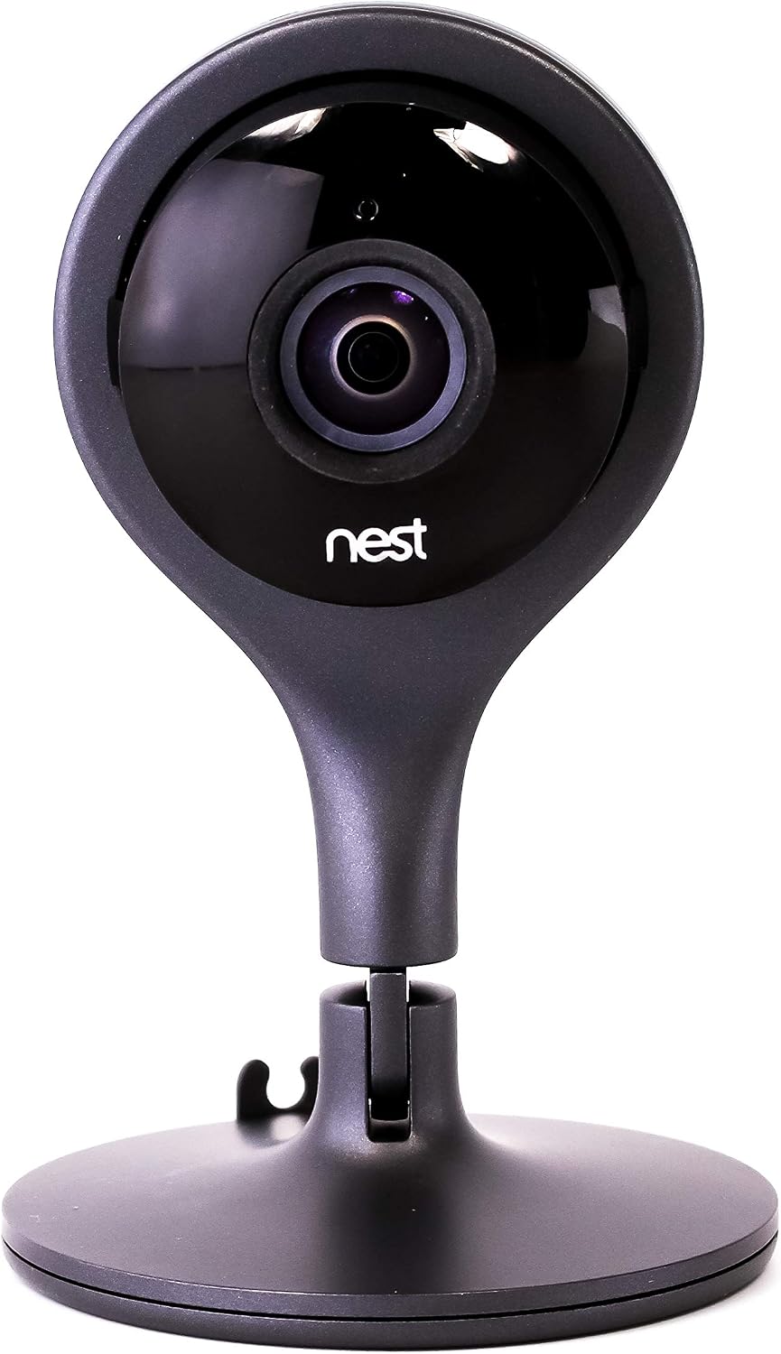 Google Nest Cam Indoor 1080p Security Camera - NC1102ES - Black (Renewed)