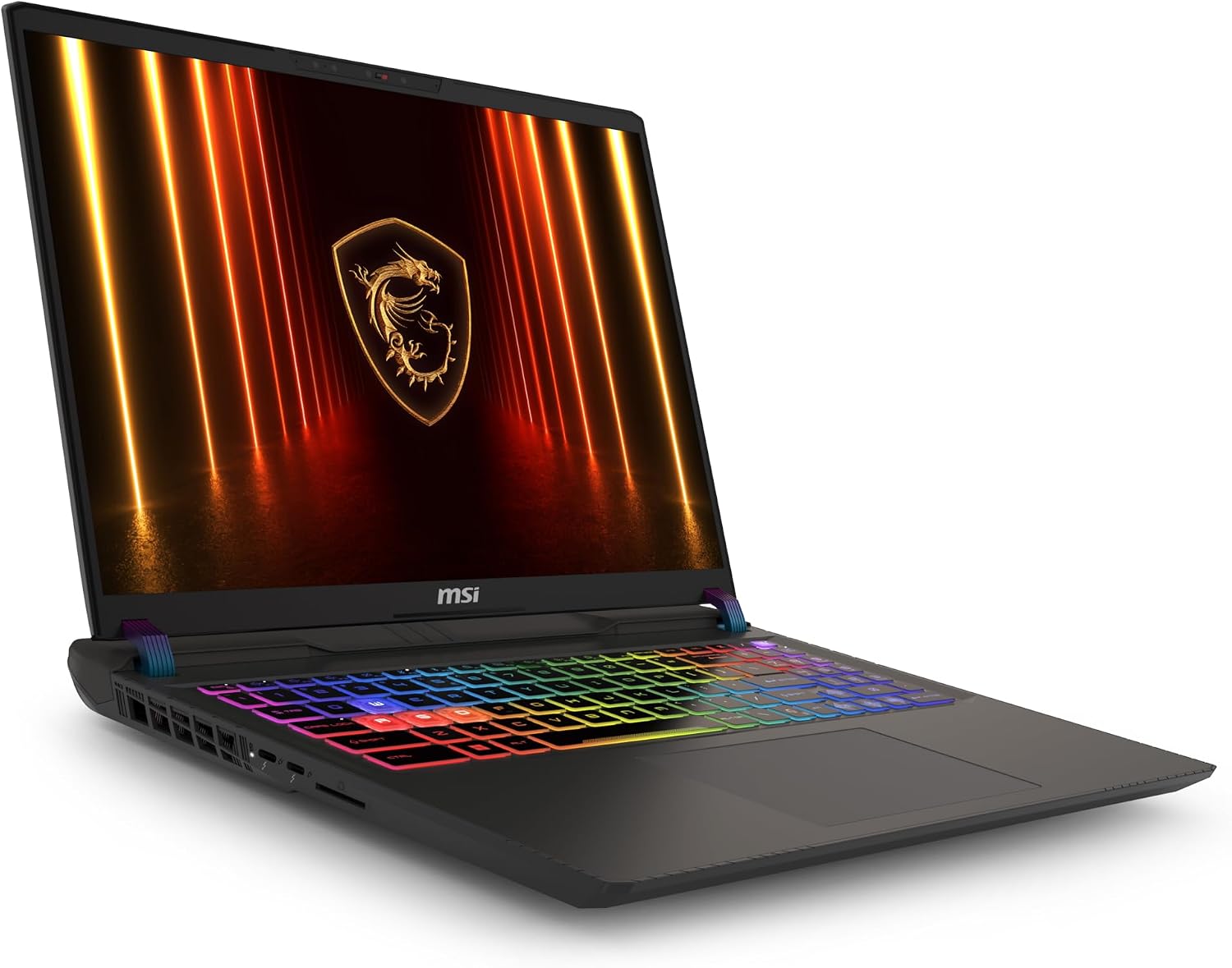msi Vector 16 HX AI 16' 240Hz QHD+ Gaming Laptop: Intel Core Ultra 9-275HX, NVIDIA Geforce RTX 5070Ti, 32GB DDR5, 2TB NVMe SSD, Thunderbolt 5, Wi-Fi 7, Win 11 Pro: Cosmo Gray A2XWHG-060US